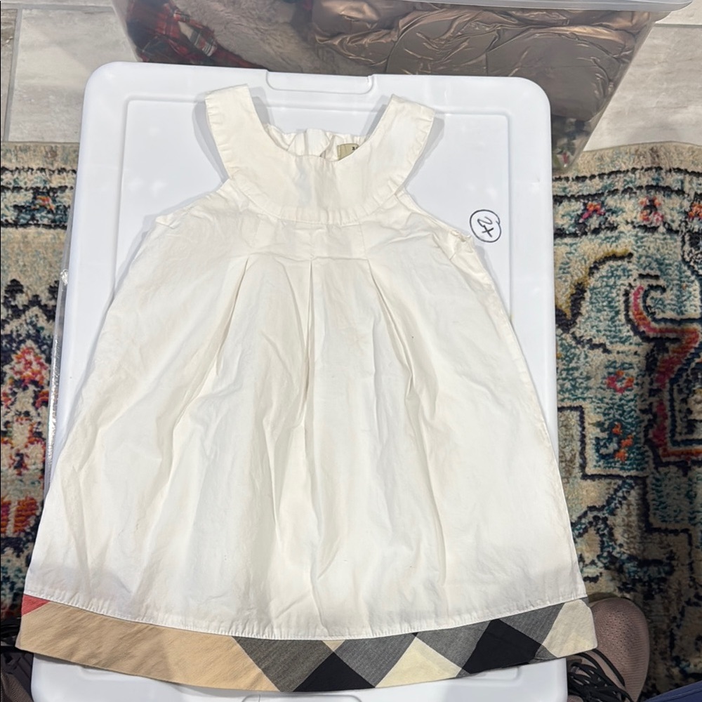 Burberry White Garment